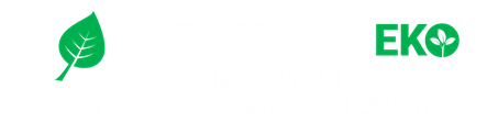 Jesteśmy eko logo